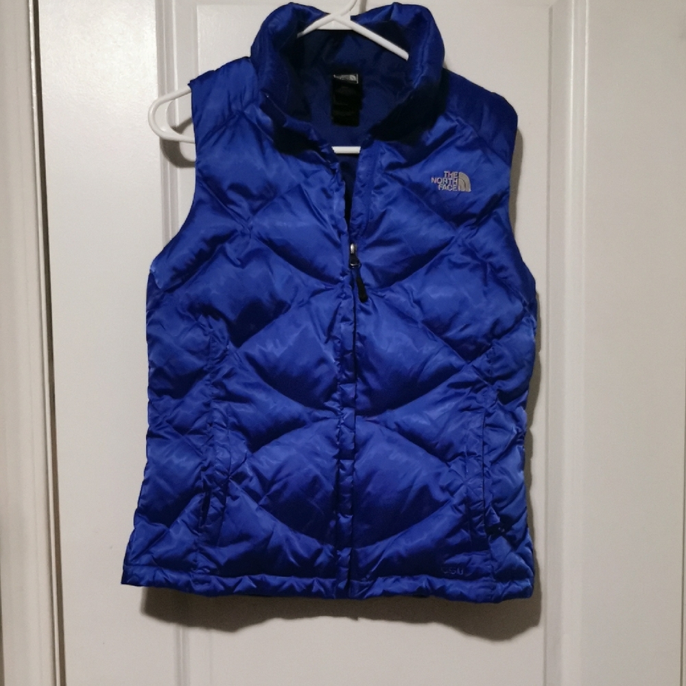 The North Face Down Womens Royal Blue Quilted Vest